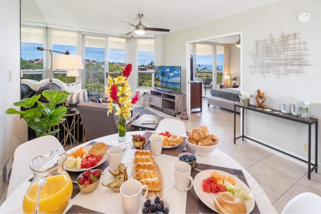 Penthouse 1 Bd King Suite With Ocean Views! Wailea  Luaran gambar